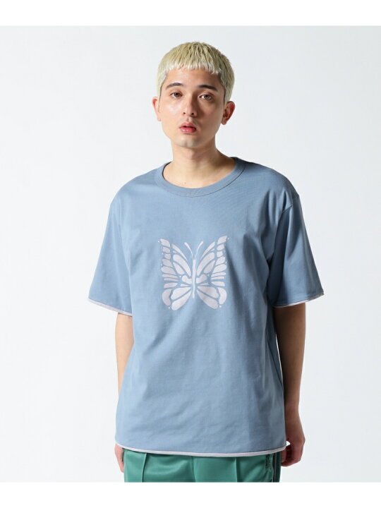 楽天市場】NEEDLES(ニードルズ)S/S Reversible Tee リバーシブルT B 
