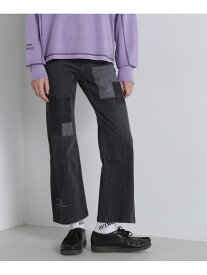 【SALE／30%OFF】PATCH STRETCH DENIM PANTS/パッチストレッチデニムパンツ AVIREX アヴィレックス パンツ ジーンズ・デニムパンツ ブルー ブラック【RBA_E】【送料無料】[Rakuten Fashion]