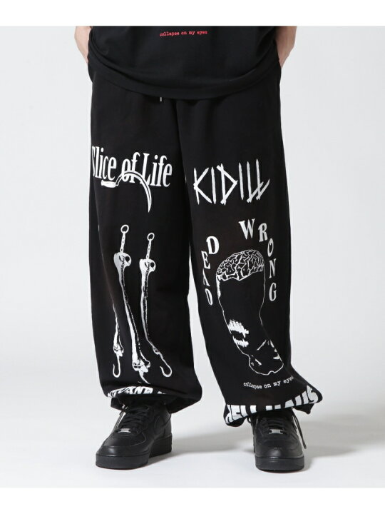 楽天市場】KIDILL/キディル/DISTRESSED FABRIC バギースウェットパンツ 