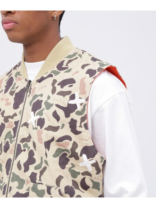 楽天市場】【SALE／40%OFF】REVERSIBLE DUCK CAMO VEST / リバーシブル 