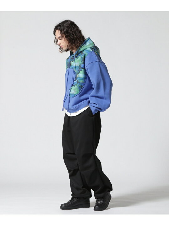 楽天市場】【SALE／60%OFF】ERL/イーアールエル/PRINT SWIRL FLEECE 