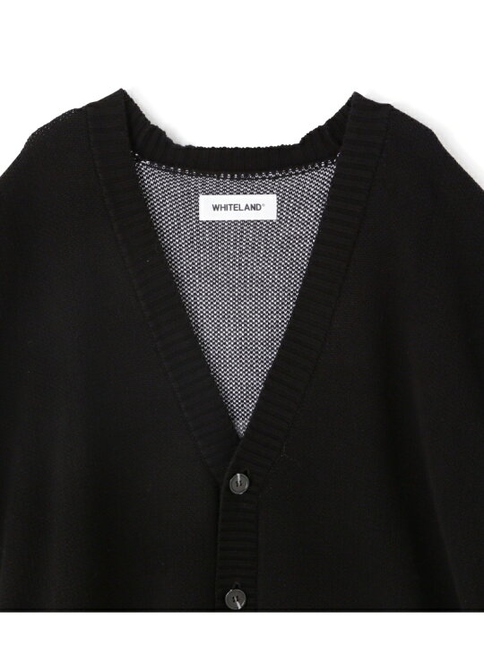 楽天市場】WHITELAND/ホワイトランド/LINE LOGO CARDIGAN/ラインロゴ 