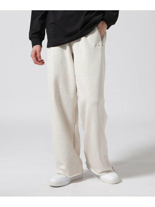 楽天市場】SUGARHILL/シュガーヒル/ZIP-UP WIDE SWEAT TROUSERS/ジップ 
