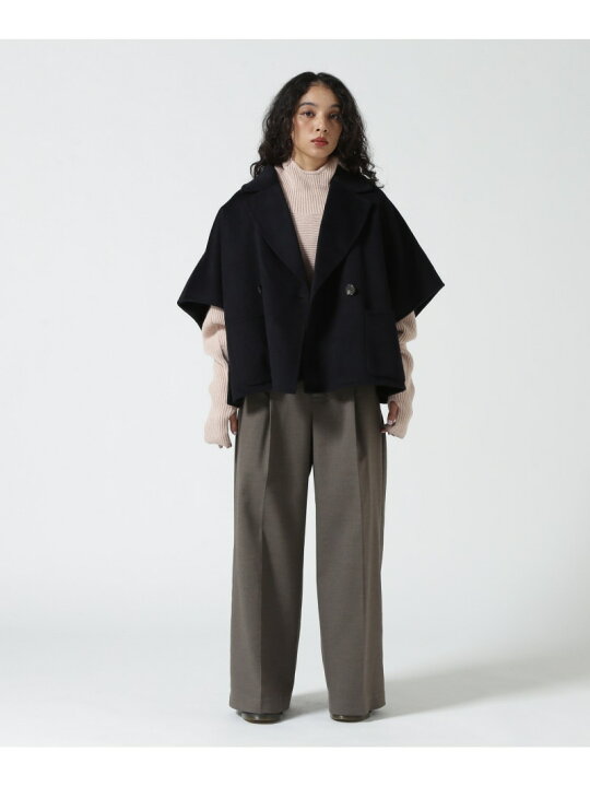 アウター YENN(イエン) DOUBLE FACE CAPE JACKET / Y243-41078 