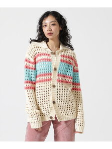 ySALE^70%OFFzVOLTAGE CONTROL FILTER/He[WRg[tB^[/MESH BORDER KNIT CARDIGAN LHP GGC`s[ gbvX J[fBK ubN zCgyRBA_Ezyz[Rakuten Fashion]