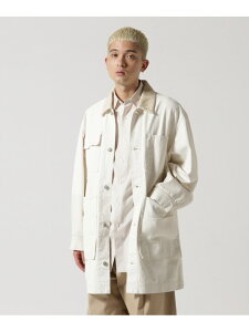 �ySALE�^50%OFF�zYOKE/���[�N/DENIM COVERALL HALF COAT GARDEN TOKYO �K�[�f�� �W���P�b�g�E�A�E�^�[ ���̑��̃W���P�b�g�E�A�E�^�[ �u���b�N �z���C�g�yRBA_E�z�y���������z[Rakuten Fashion]