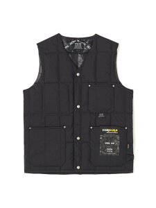 TAION/�^�C�I��/WORK V NECK DOWN VEST LHP �G���G�C�`�s�[ �g�b�v�X �x�X�g�E�W�� �u���b�N�y���������z[Rakuten Fashion]