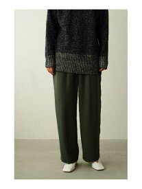 CLANE/クラネ/BASIC TUCK PANTS LHP エルエイチピー パンツ その他のパンツ グリーン ベージュ【送料無料】[Rakuten Fashion]