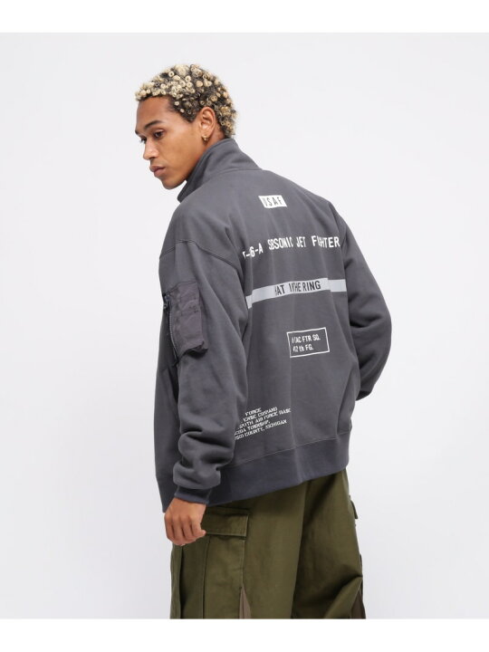 楽天市場】【SALE／30%OFF】STENCIL STAND ZIP SWEAT 