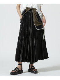 UN3D./アンスリード/ORIGAMI PLEATS SK GS ROYAL FLASH ロイヤルフラッシュ スカート その他のスカート ブラック グリーン【送料無料】[Rakuten Fashion]