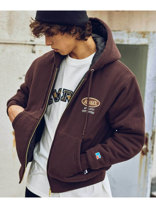 楽天市場】【SALE／50%OFF】《RUSSELL ATHLETIC * AVIREX》ZIP UP 