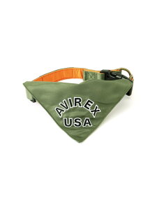 �sDOG WEAR�tMA-1�X�J�[�t�t���J���[ L AVIREX �A���B���b�N�X �y�b�g�p�i �y�b�g�E�F�A�E�y�b�g�� ���b�h �O���[��[Rakuten Fashion]
