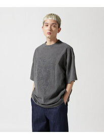 DankeSchon/ダンケシェーン/PIGMENT NW S/S TEE LHP エルエイチピー トップス カットソー・Tシャツ グレー ベージュ【送料無料】[Rakuten Fashion]