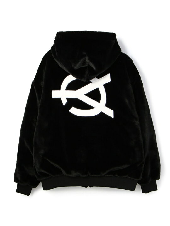 楽天市場】OY/オーワイ/LOGO FUR HOODIE JACKET/ロゴファーパーカー 