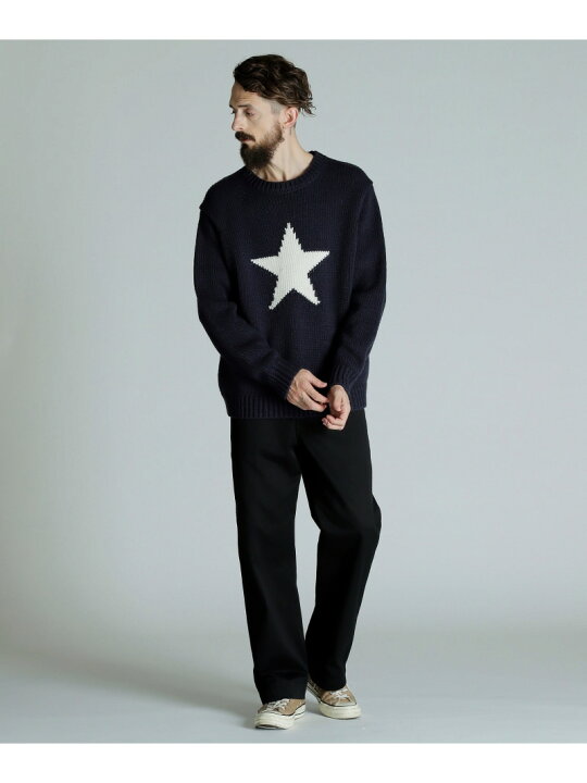 楽天市場】CREW KNIT STAR/クルーネックニット スター Schott ショット