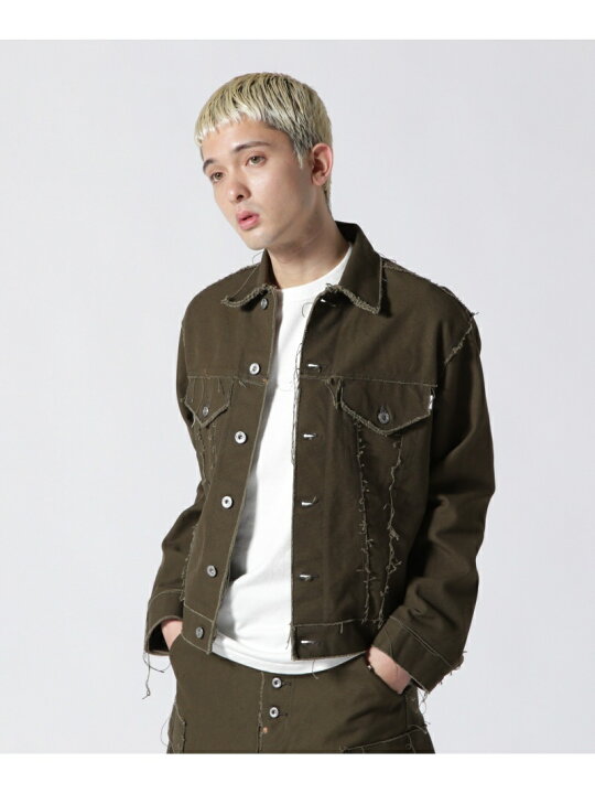 楽天市場】SUGARHILL/シュガーヒル/RAW EDGE CANVAS DENIM JACKET 