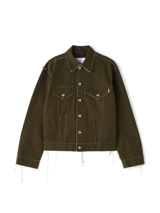 楽天市場】SUGARHILL/シュガーヒル/RAW EDGE CANVAS DENIM JACKET 