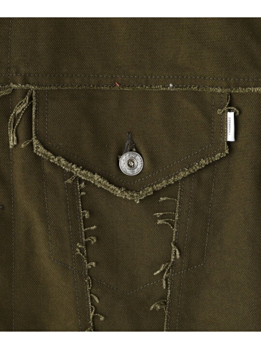 楽天市場】SUGARHILL/シュガーヒル/RAW EDGE CANVAS DENIM JACKET 