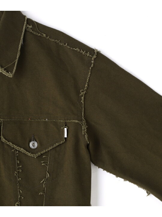 楽天市場】SUGARHILL/シュガーヒル/RAW EDGE CANVAS DENIM JACKET 