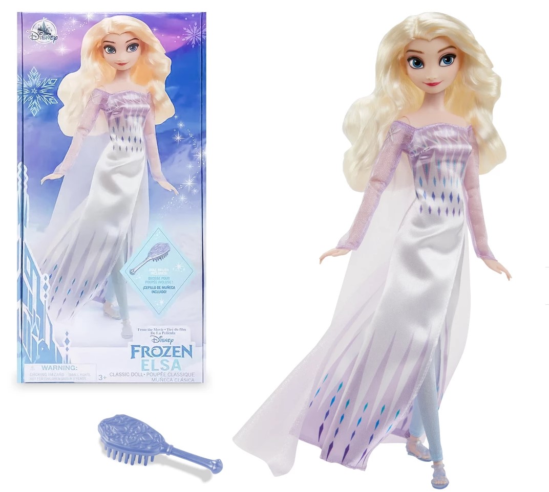 US版 ディズニーストア アナと雪の女王2 エルサ 期間限定で特別価格 クラシック 人形 ドール 女の子 アナ雪 売り込み