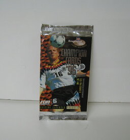 パニーニ サッカー カード チャンピオン カード イングランド 1996 1パック 6枚入り(UK トレーディングカード)