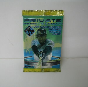 US pVtBbN 1999 vCx[g XgbN x[X{[ W[[O@x[X{[ g[fBOJ[h@1pbN 6(MLB pacific private stock)