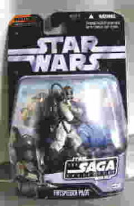 スターウォーズ ハズブロ社 SAGA ファイアースピーダーパイロット ホログラムフィギュア付き(SW-1)