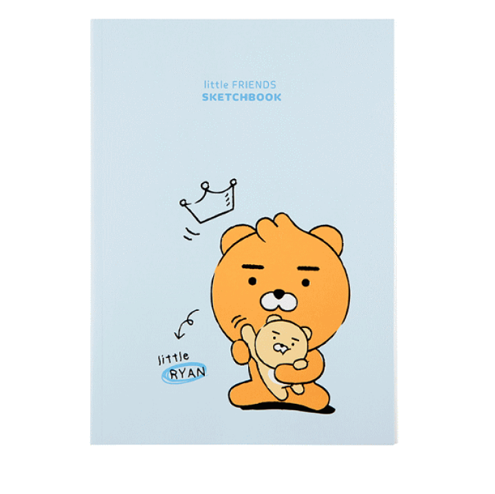カカオフレンズ リトルフレンズ スケッチブック 接着メモ 付箋 韓国文具 文房具 Kakao Friends かわいい 公式 最も優遇の