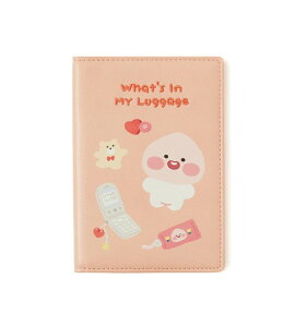 メール便で送料無料 カカオフレンズ 公式 パスポートケース リトル アピーチ