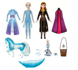 US版 ディズニーストア アナと雪の女王2 クラシック ドール ギフトセット 人形 プリンセス エルサ アナ オラフ