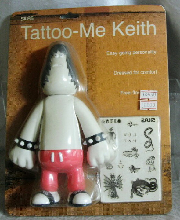 楽天市場】サイラス フィギュア Tattoo-Me Keith キース（赤パンツ 