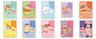 クレヨンしんちゃん フェイスパック　メール便なら何枚でも￥220で全国へ　日本製 　しんのすけ 3枚セッ…