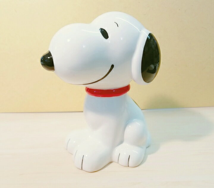 楽天市場】SNOOPY スヌーピー バンク 貯金箱 立体陶器バンク 『Sサイズ 