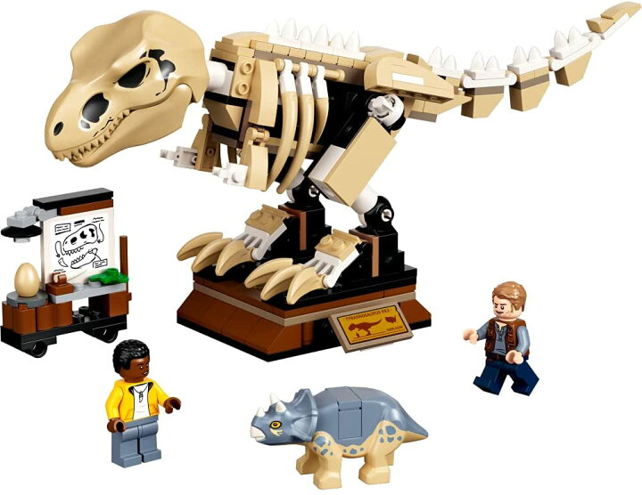 楽天市場】LEGO レゴ ジュラシック ワールド T-レックスの大化石展 