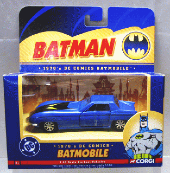 楽天市場】バットモービル コルギー社 1/43 1970's DC COMICS BATMOBIL