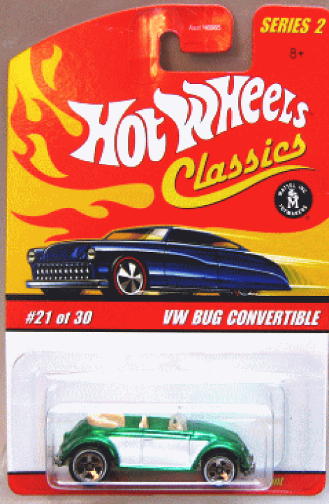 ホットウィール VW BUG コンバーチブル(ピンク)