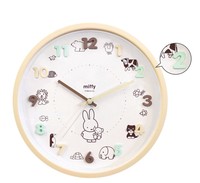 楽天市場】ミッフィー Miffy 時計 壁掛け時計 アイコンウォール