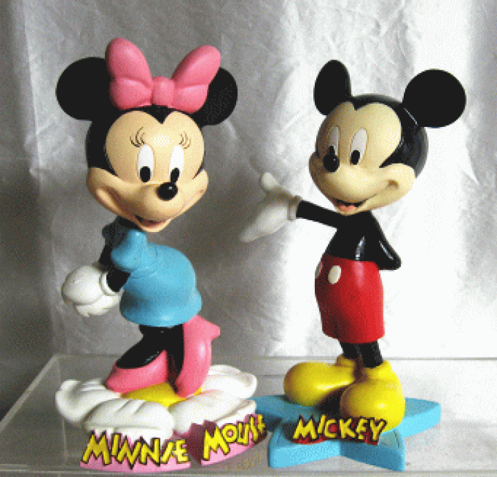 楽天市場】訳あり ディズニー 首ふり ボブルヘッドドール ミッキー