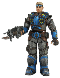 ネカ　ギアーズオブウォー　COGソルジャー Neca Gears of War 2 COG Soldier Longshot Lancer Player