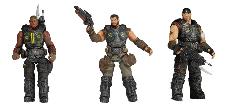 楽天市場】US版 NECA ギアーズオブウォー 3.75インチ アクション