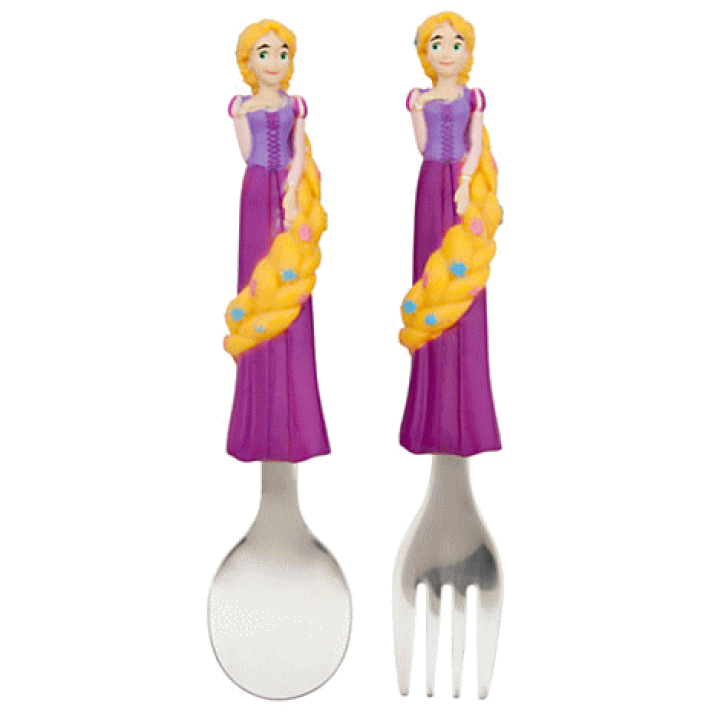 楽天市場】US版 ディズニーストア ラプンツェル スプーン＆フォーク