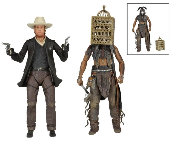 楽天市場】セール NECA ローンレンジャー アクションフィギュア 2種 