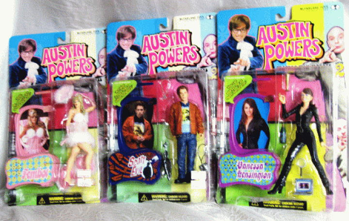 オースティン・パワーズ アクションフィギュアセット 楽天市場】訳あり マクファーレン トイズ オースティンパワーズ