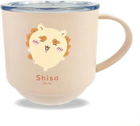 ちいかわ スタッキング 蓋つきステンレスマグ チイカワ ハチワレ うさぎ モモンガ くりまんじゅう ラッコ シーサー 古本屋 あのこ 蓋付 コップ マグ ステンレス