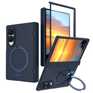 �T���X�� Samsung Wide Z Fold8�Ή� �X�}�z�P�[�X 360�x��]�����O�X�^���h ���C�����O���� �q���W�ی� �S�ʕی� �܂肽���݃X�}�z�P�[�X �ϏՌ� ���h�~ �h�w�� �����h�~ �X�^���h�t�� �����O�t�� 