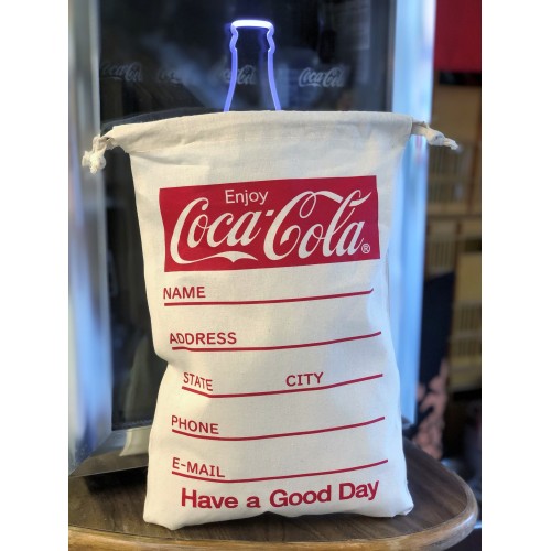 88%OFF 【中古】 コカコーラ Coca-Cola COKE コーク 巾着 Mサイズ 小物入れ