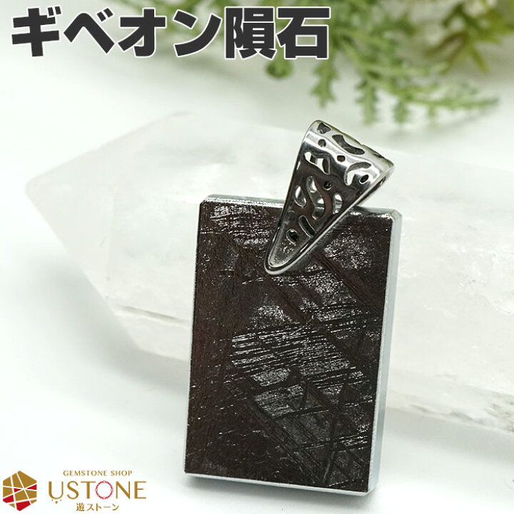 楽天市場】ギベオン 隕石 ペンダントトップ ドックタグ ネックレス 
