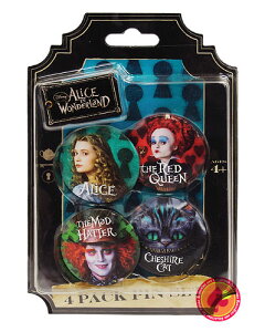 ʃobW4Zbgi4 Pack Pin Setj/svc̍̃AX Alice In Wonderland