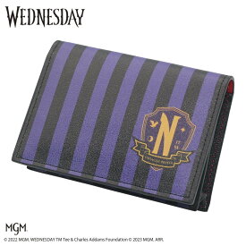 超P祭 ウェンズデー カードケース 名刺入れ おしゃれ 女の子用 男の子用 Wednesday Addams NETFLIXのキャラクター