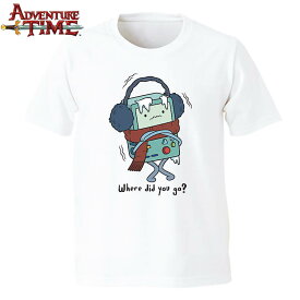 レディース Tシャツ(M) BMO どこいってたの【ホワイト】アドベンチャータイム Adventure Time